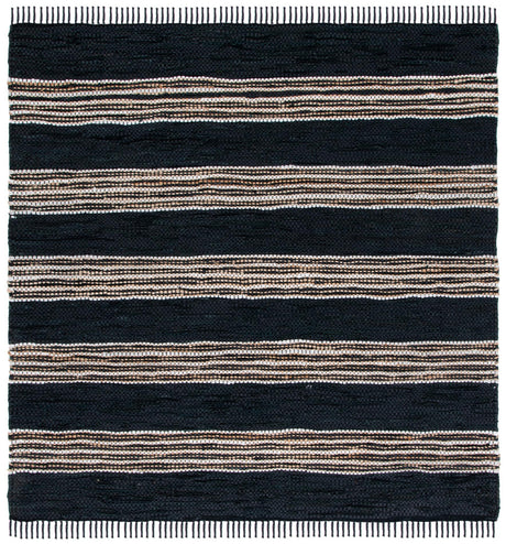 Safavieh Vintage Leather Vtl601Z Black/Natural Rugs.