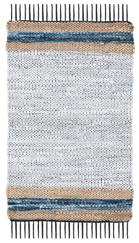 Safavieh Vintage Leather Vtl602F Grey/Natural Rugs.