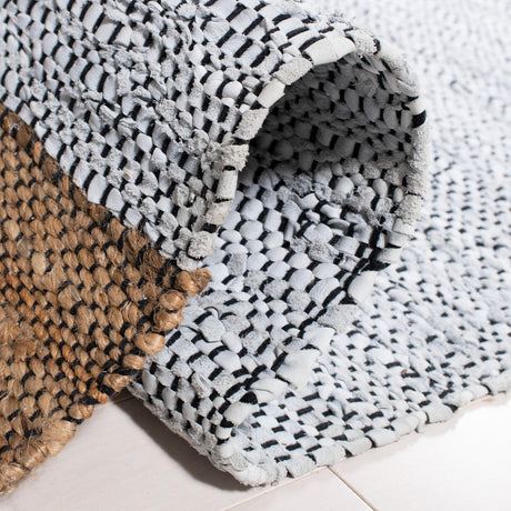 Safavieh Vintage Leather Vtl602F Grey/Natural Rugs.