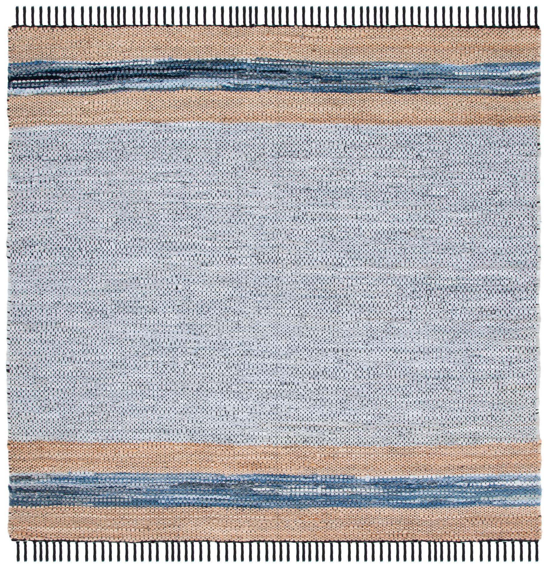 Safavieh Vintage Leather Vtl602F Grey/Natural Area Rug