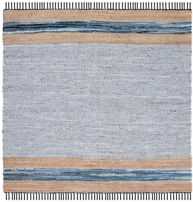 Safavieh Vintage Leather Vtl602F Grey/Natural Rugs.