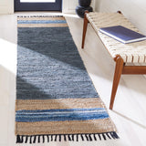 Safavieh Vintage Leather Vtl602M Blue/Natural Rugs.