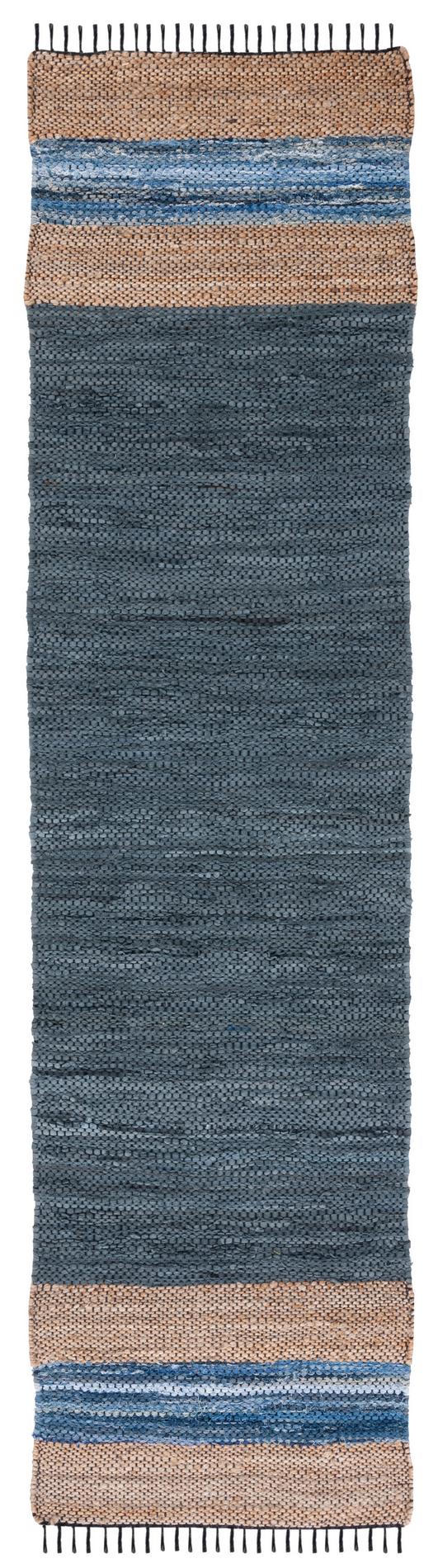 Safavieh Vintage Leather Vtl602M Blue/Natural Area Rug