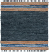 Safavieh Vintage Leather Vtl602M Blue/Natural Rugs.