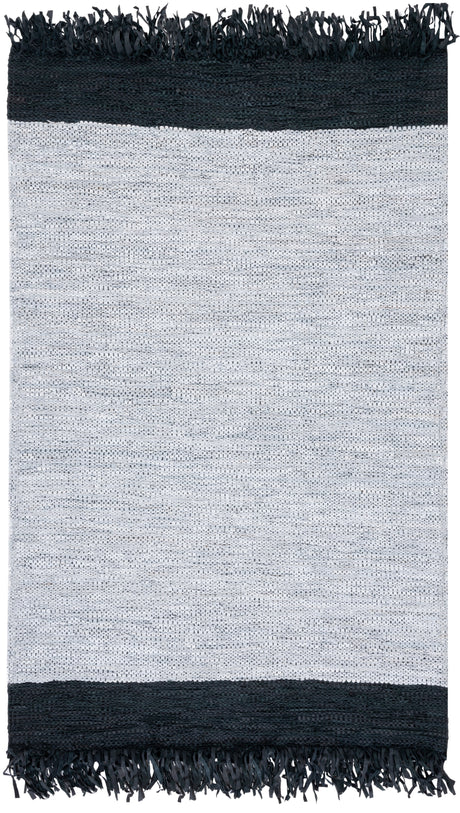 Safavieh Vintage Leather Vtl701A Ivory/Black Rug.