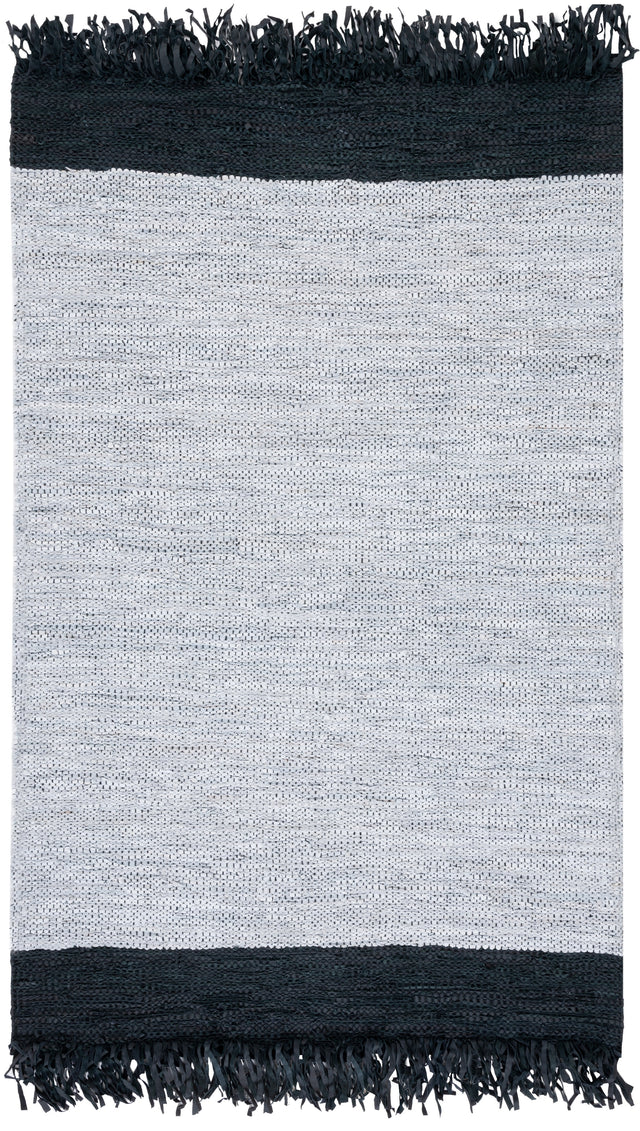 Safavieh Vintage Leather Vtl701A Ivory/Black Rug.