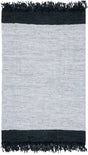 Safavieh Vintage Leather Vtl701A Ivory/Black Rug.