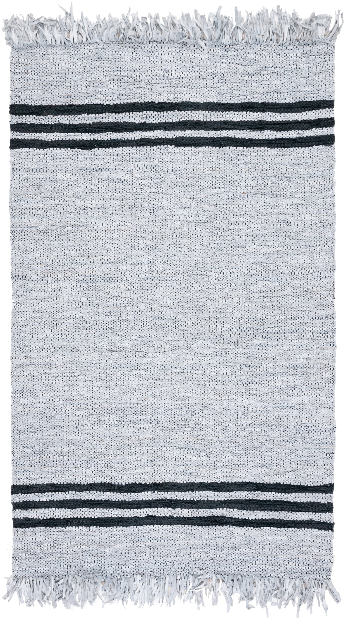 Safavieh Vintage Leather Vtl702A Ivory/Black Rug.