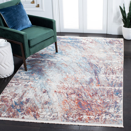 Safavieh Vintage Persian Vtp452P Blue/Rust Rug.