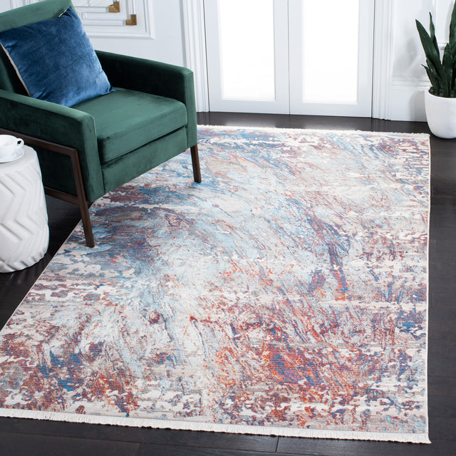 Safavieh Vintage Persian Vtp452P Blue/Rust Rug.