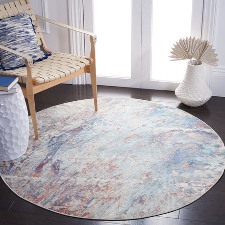 Safavieh Vintage Persian Vtp452P Blue/Rust Rug.