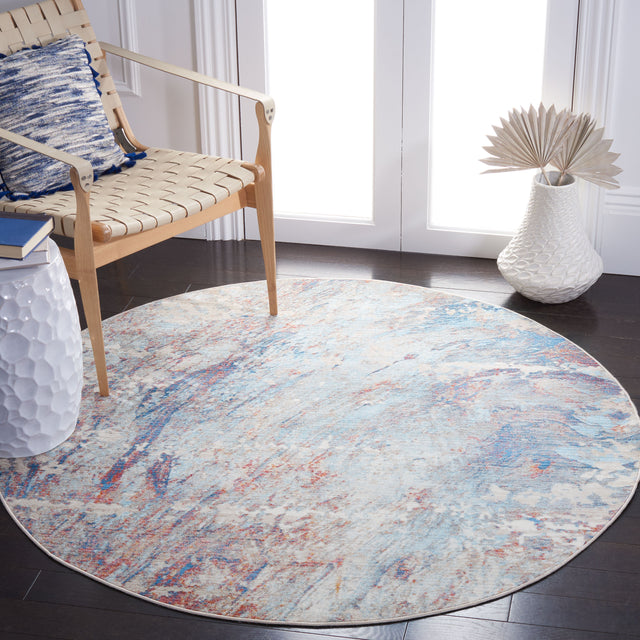 Safavieh Vintage Persian Vtp452P Blue/Rust Rug.