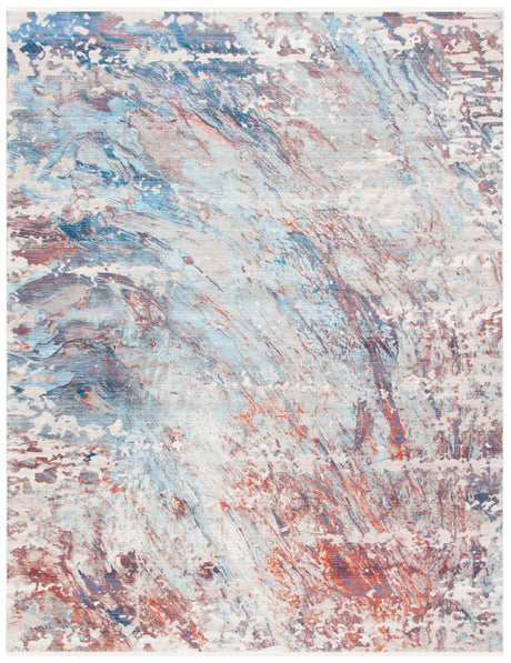 Safavieh Vintage Persian Vtp452P Blue/Rust Rug.