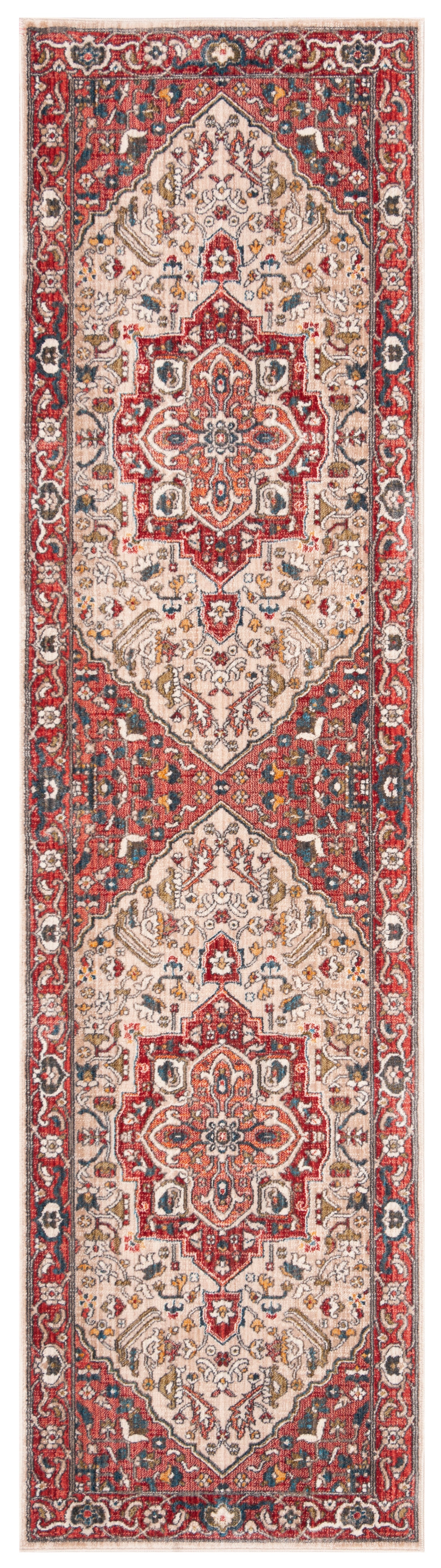 Safavieh Vintage Persian Vtp479A Red/Ivory Area Rug