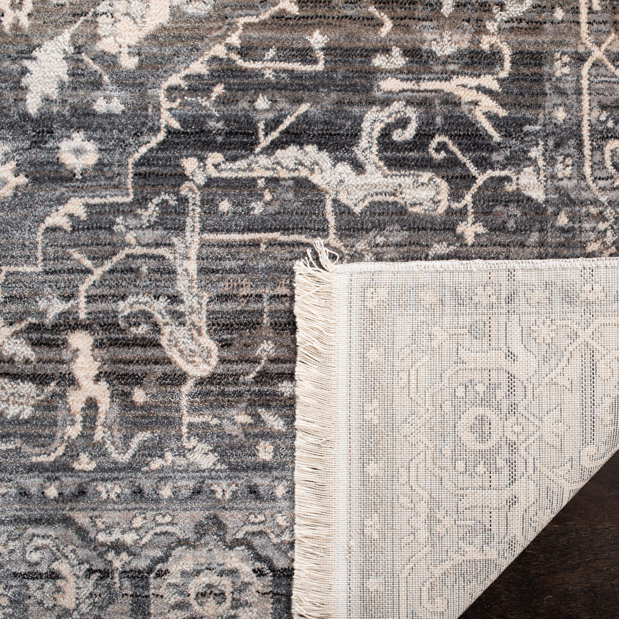 Safavieh Vintage Persian Vtp479F Grey/Charcoal Rug.