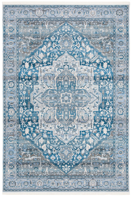 Safavieh Vintage Persian Vtp479H Charcoal/Blue Rug.