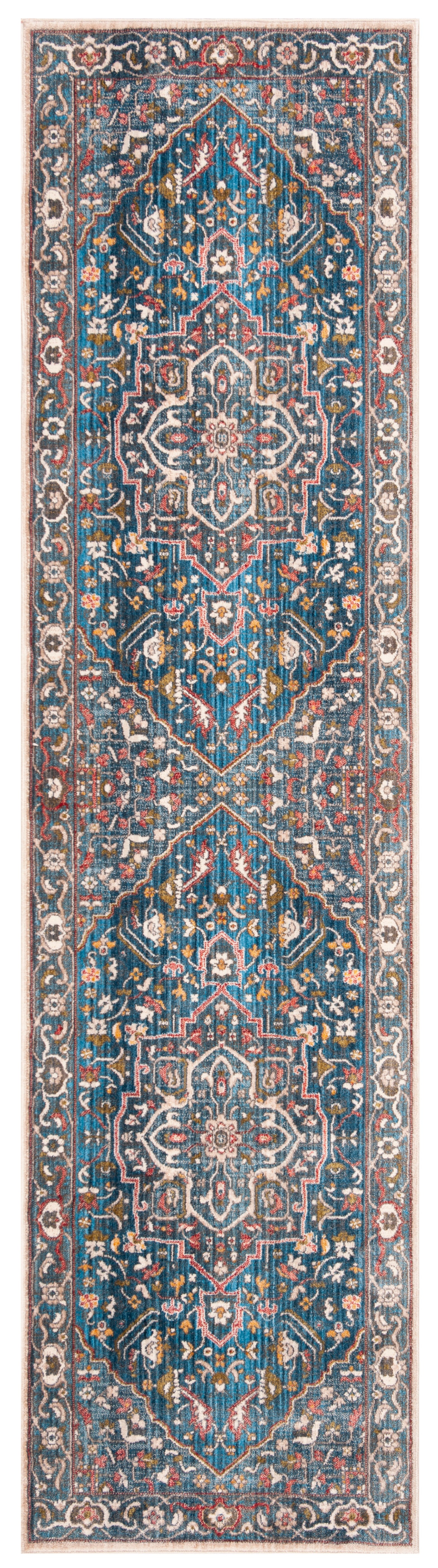 Safavieh Vintage Persian Vtp479L Blue/Ivory Area Rug