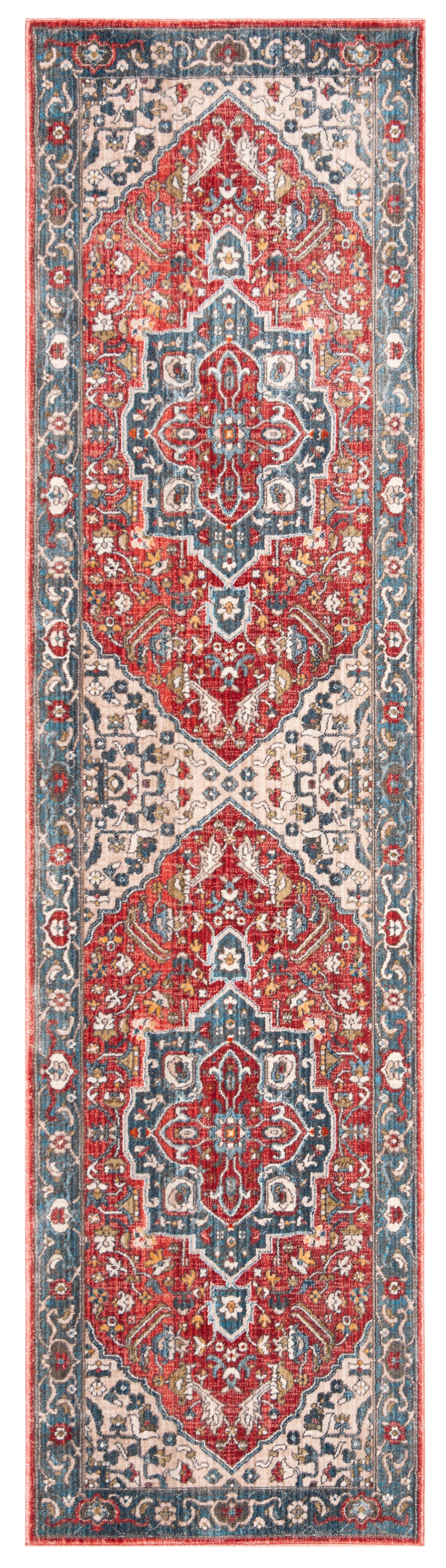 Safavieh Vintage Persian Vtp479M Red/Blue Rug.