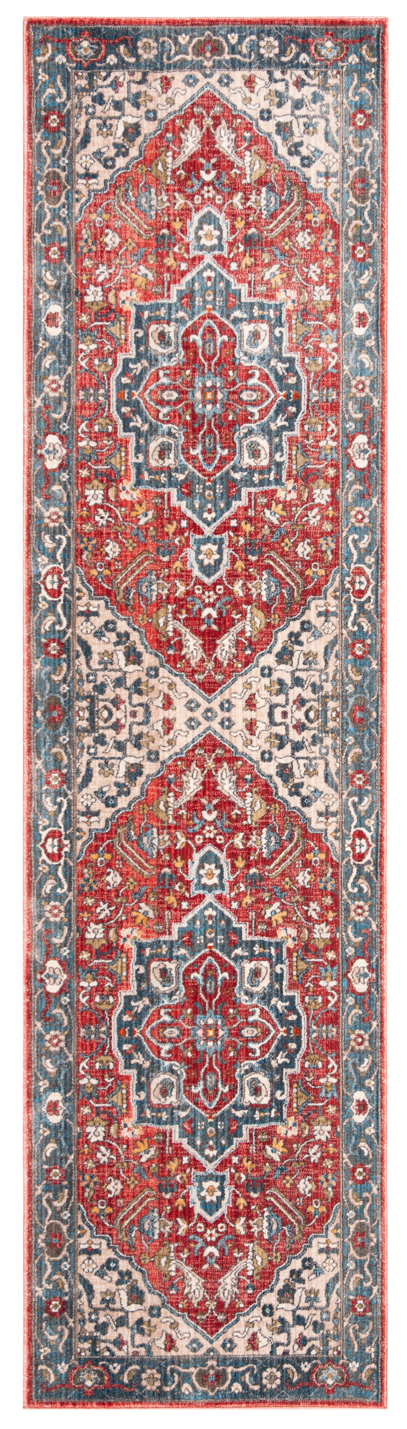 Safavieh Vintage Persian Vtp479M Red/Blue Area Rug