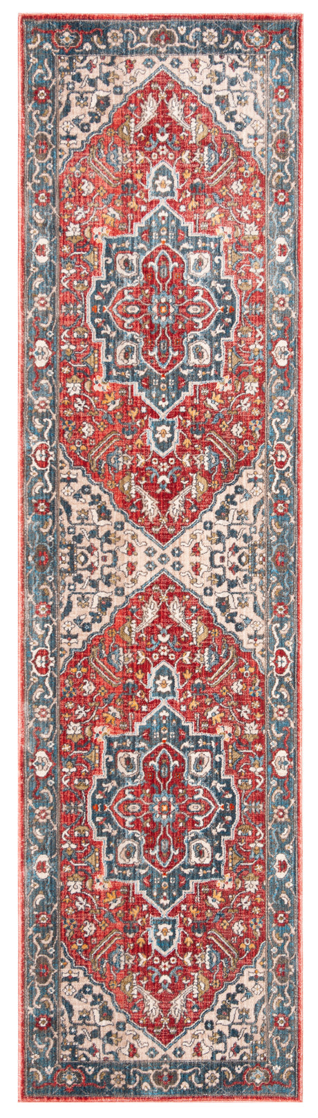 Safavieh Vintage Persian Vtp479M Red/Blue Rug.