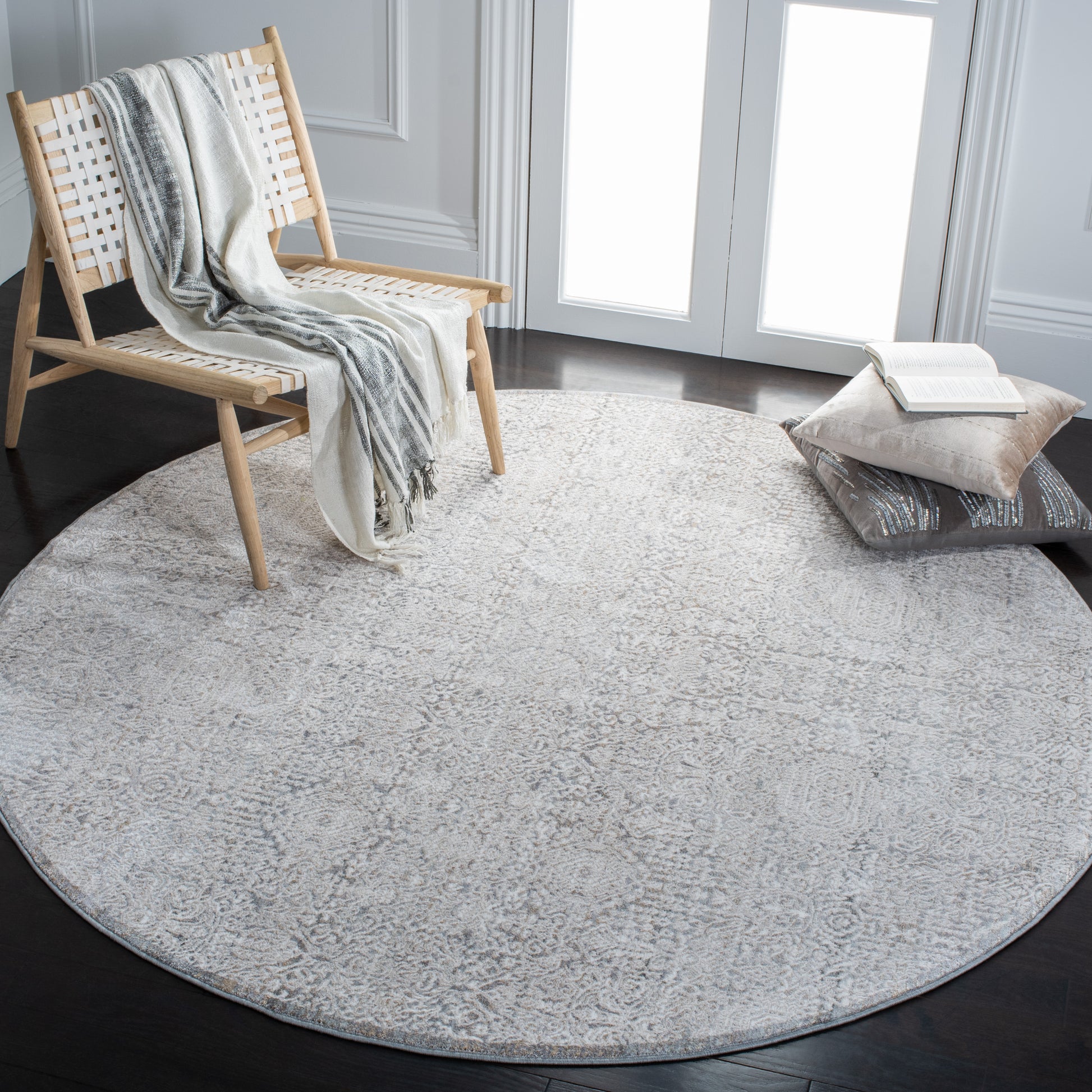 Safavieh Webster Wbs316G Grey/Beige Area Rug