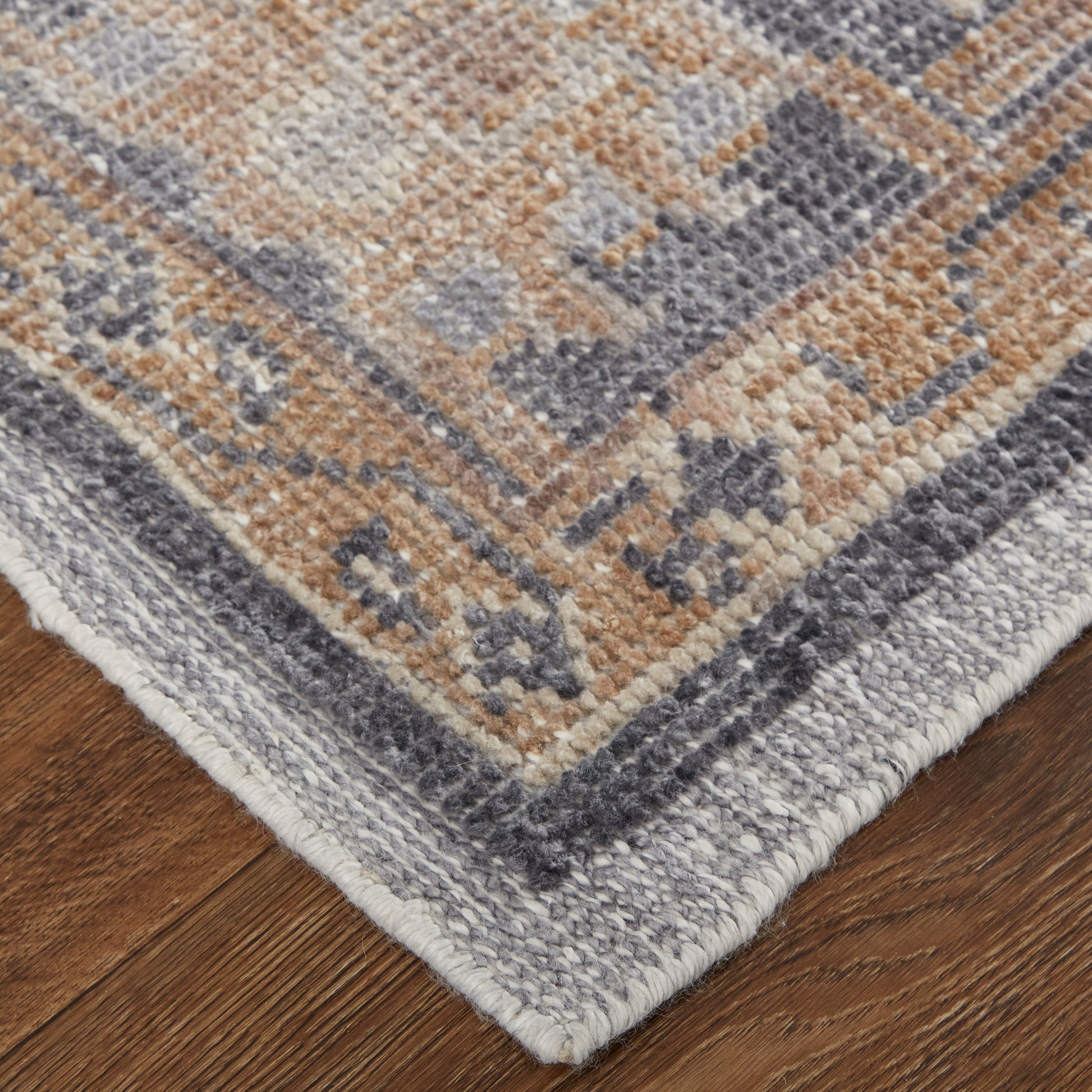 Feizy Wendover 6842F Blue/Tan Area Rug