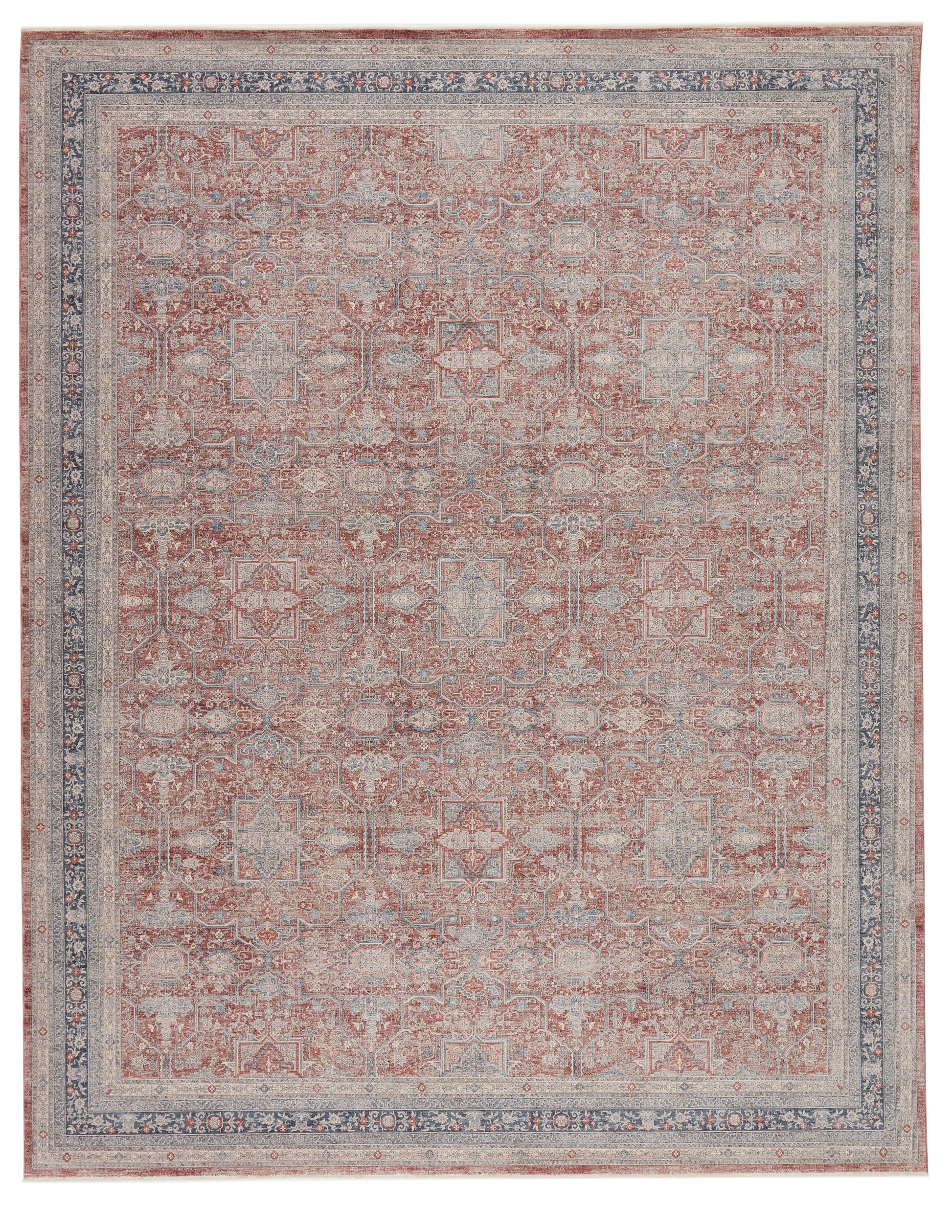 Jaipur Winsome Brinson Wno04 Red/Gray Area Rug