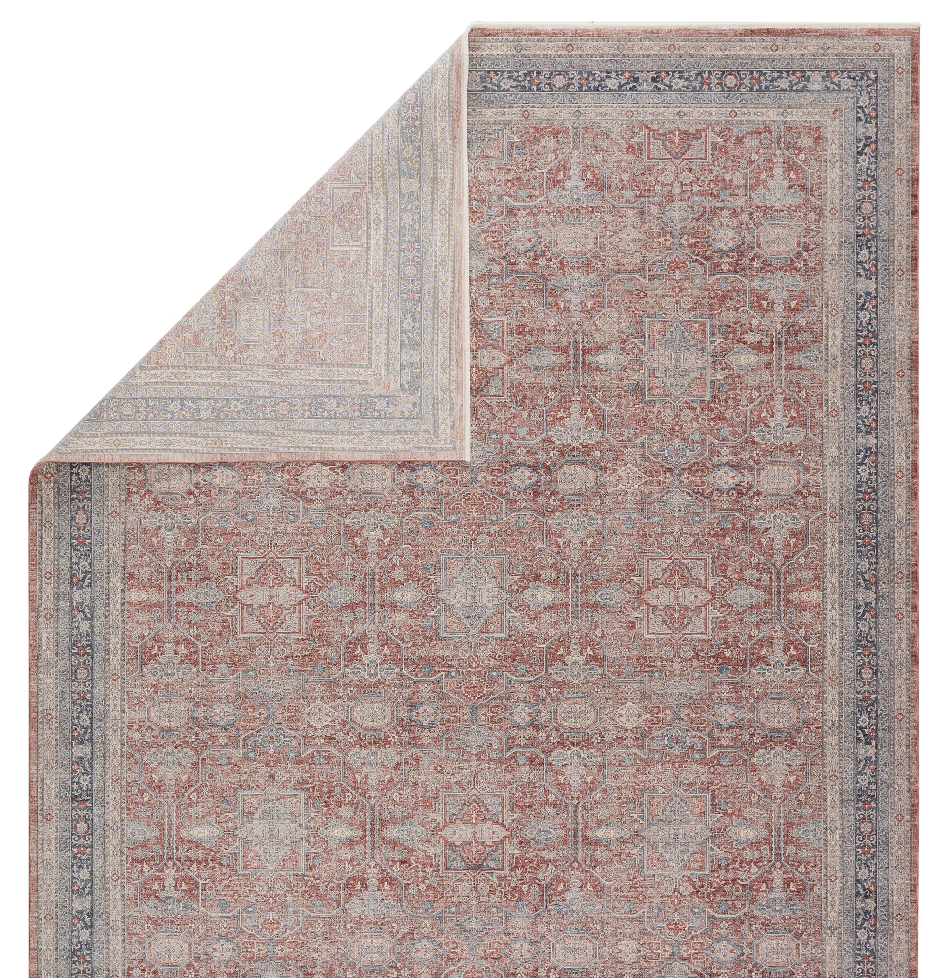 Jaipur Winsome Brinson Wno04 Red/Gray Area Rug