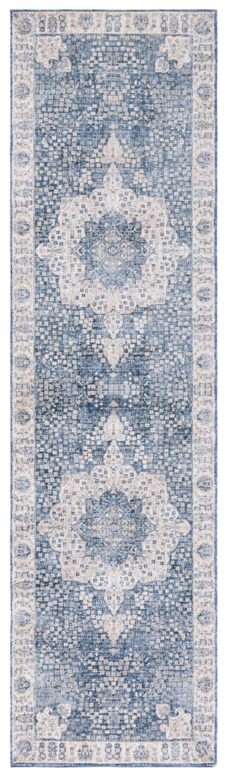 Safavieh Winston Wnt198M Blue/Creme Rugs.