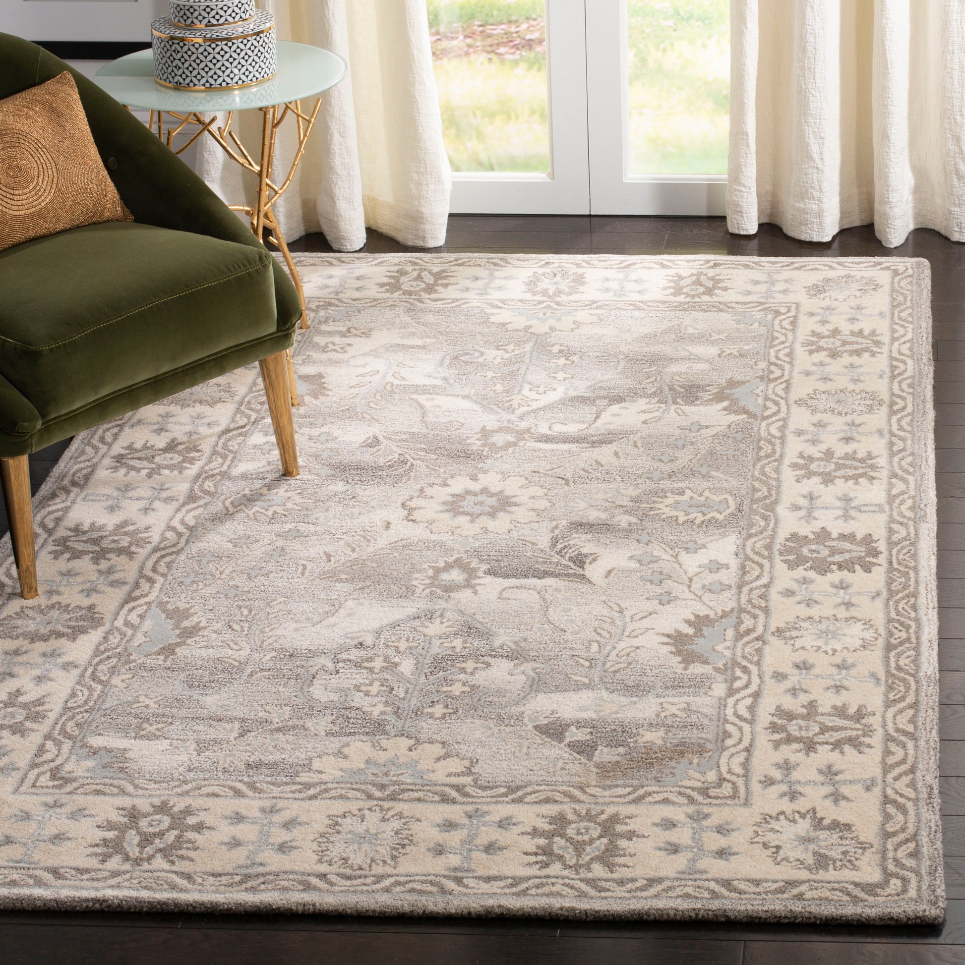 Safavieh Wyndham Wyd512B Ivory/Taupe Area Rug