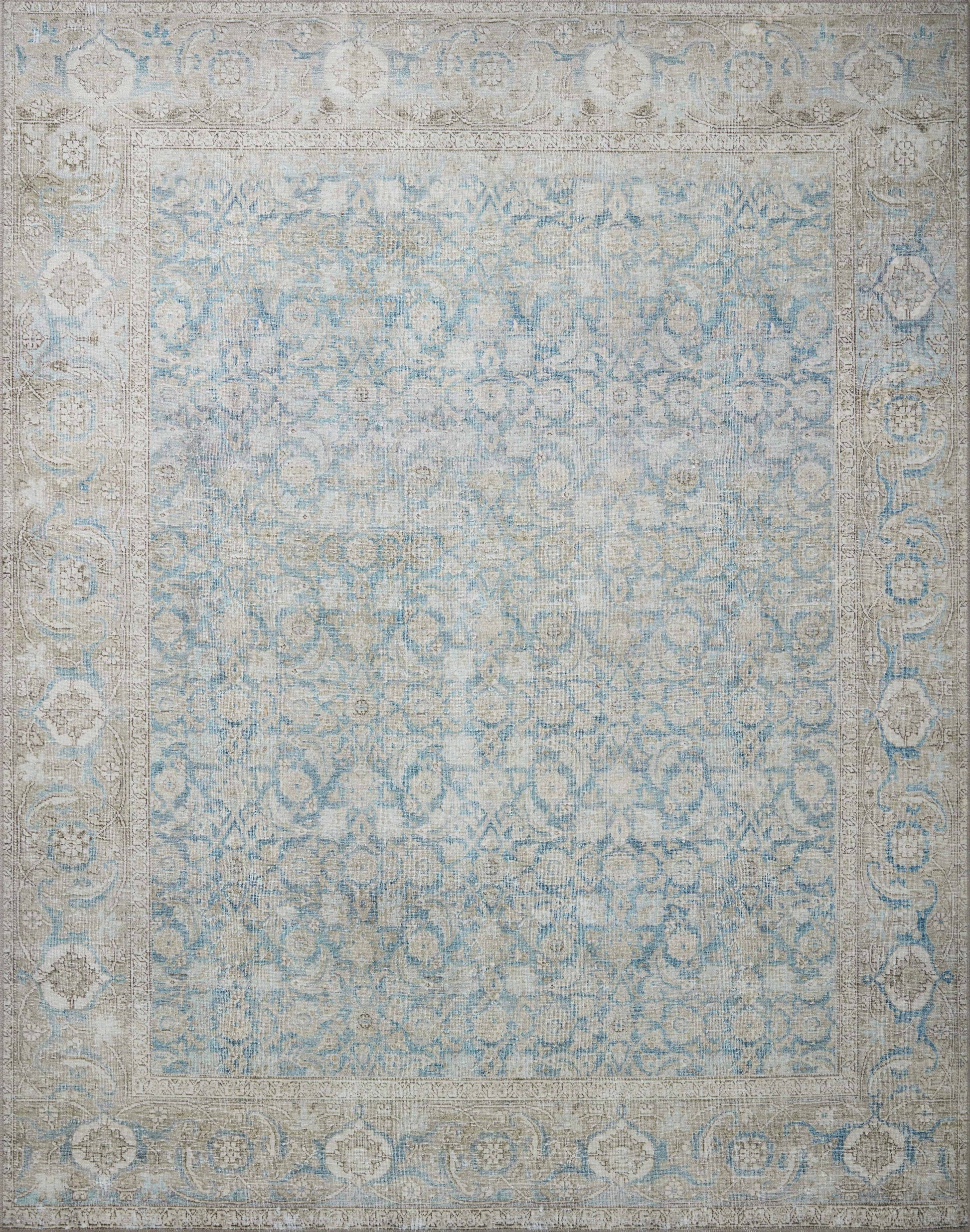 Loloi Wynter Wyn-10 Ocean/Silver Area Rug