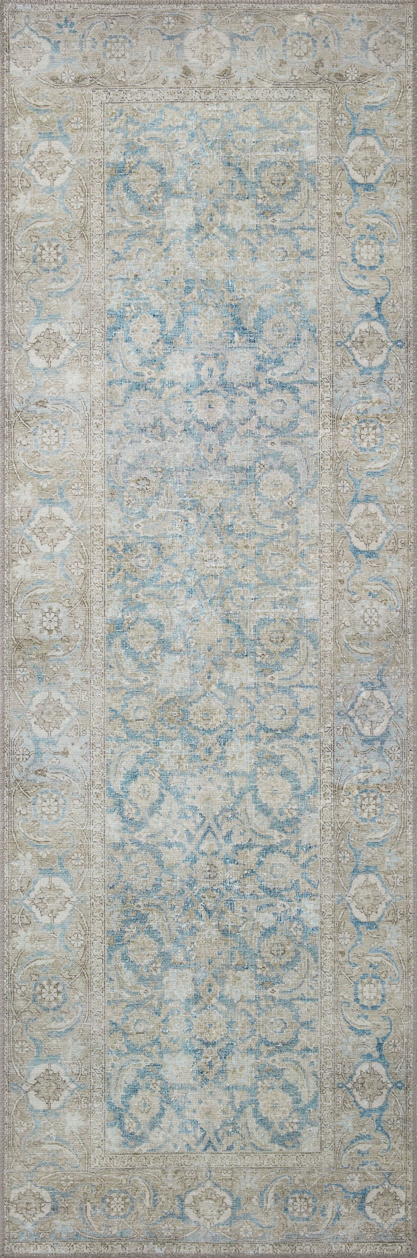 Loloi Wynter Wyn-10 Ocean/Silver Area Rug