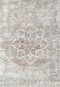 Dynamic Rugs Zen 8337 Grey/Blue Area Rug