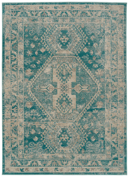 Kaleen Zuma Beach Zum12-78 Turquoise, Sand, Beige Area Rug