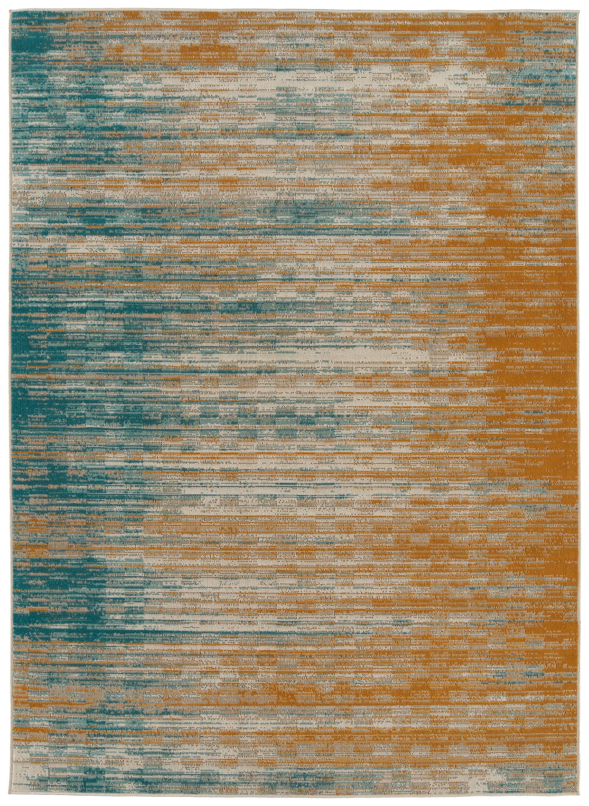 Kaleen Zuma Beach Zum15-05 Gold, Blue, Turquoise, Sand Area Rug