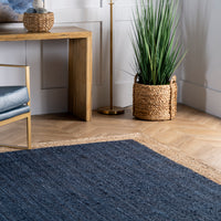 Nuloom Eleonora Nel3515A Blue Area Rug