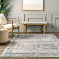 AreaRugs.com Wavaj Nwa1020A Gray Area Rug