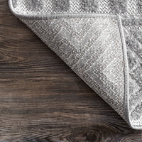 Nuloom Kamryn Tribal Nka1553B Gray Area Rug