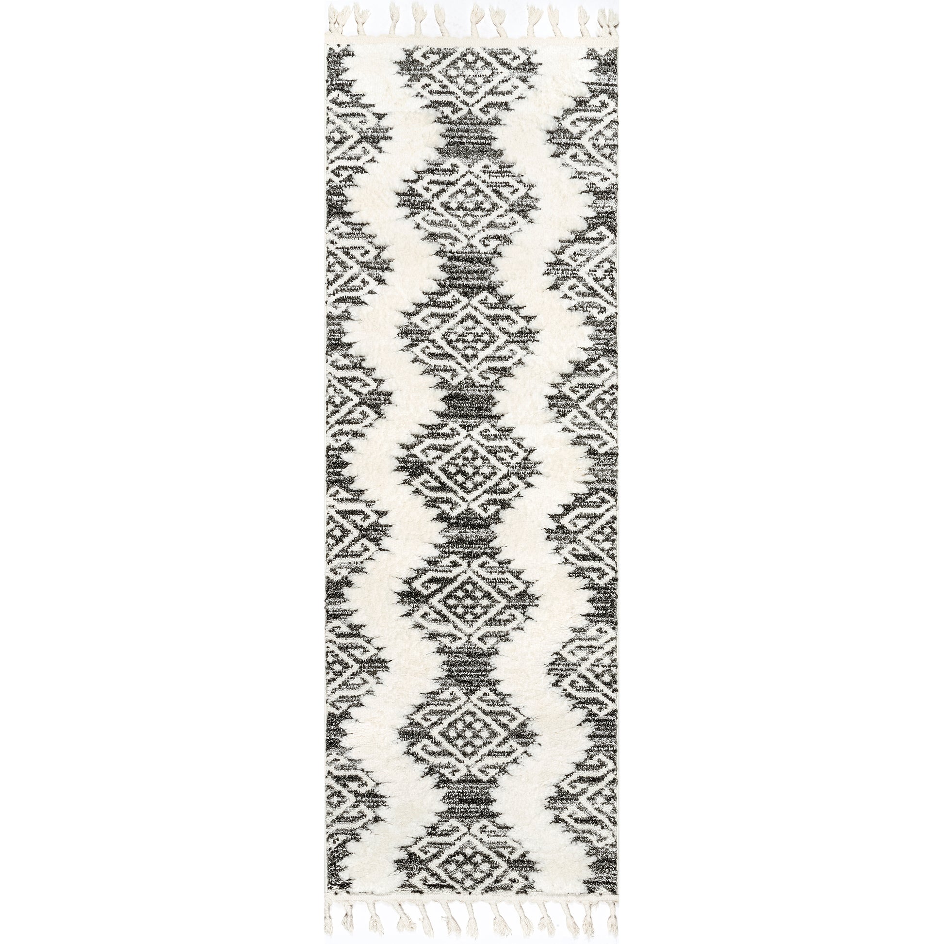 Nuloom Mikayla Tribal Nmi2940A Gray Area Rug