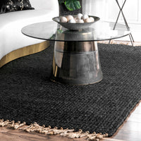 Nuloom Benavides Nbe1613A Black Area Rug