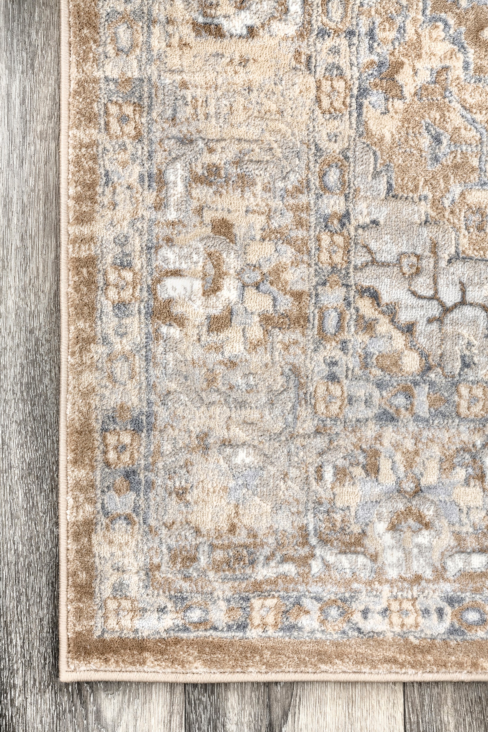 Nuloom Vintage Thea Nvi2470A Beige Area Rug