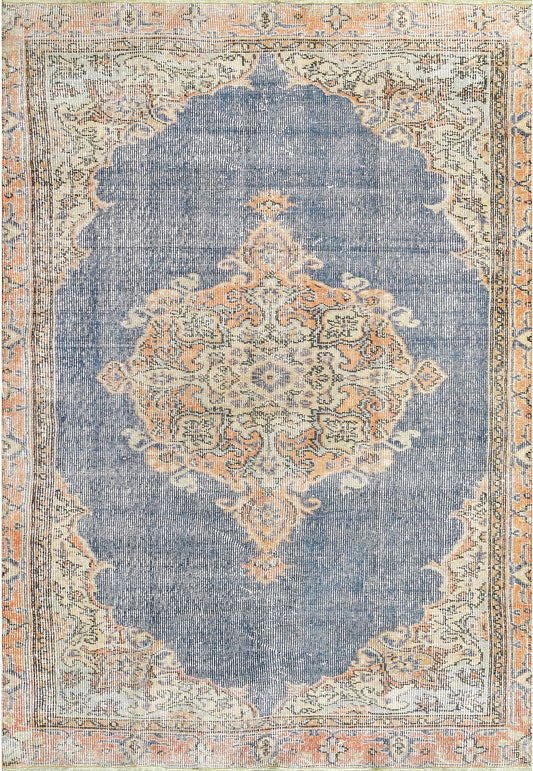 Nuloom Tatiana Snowflake Token Nta2614A Orange Area Rug