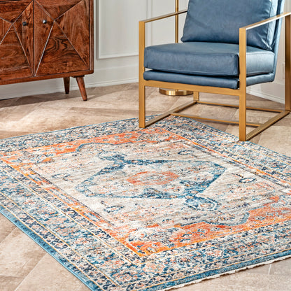 Nuloom Brynn Petalled Nbr2281A Beige Area Rug