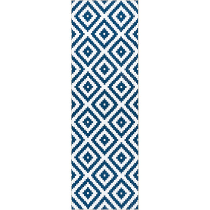 AreaRugs.com Wavaj Nwa1196B Blue Area Rug