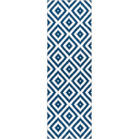 AreaRugs.com Wavaj Nwa1196B Blue Area Rug