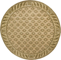 Chandra Aadi Aad1412 Green / Tan / Gold / Beige / Light Brown Area Rug