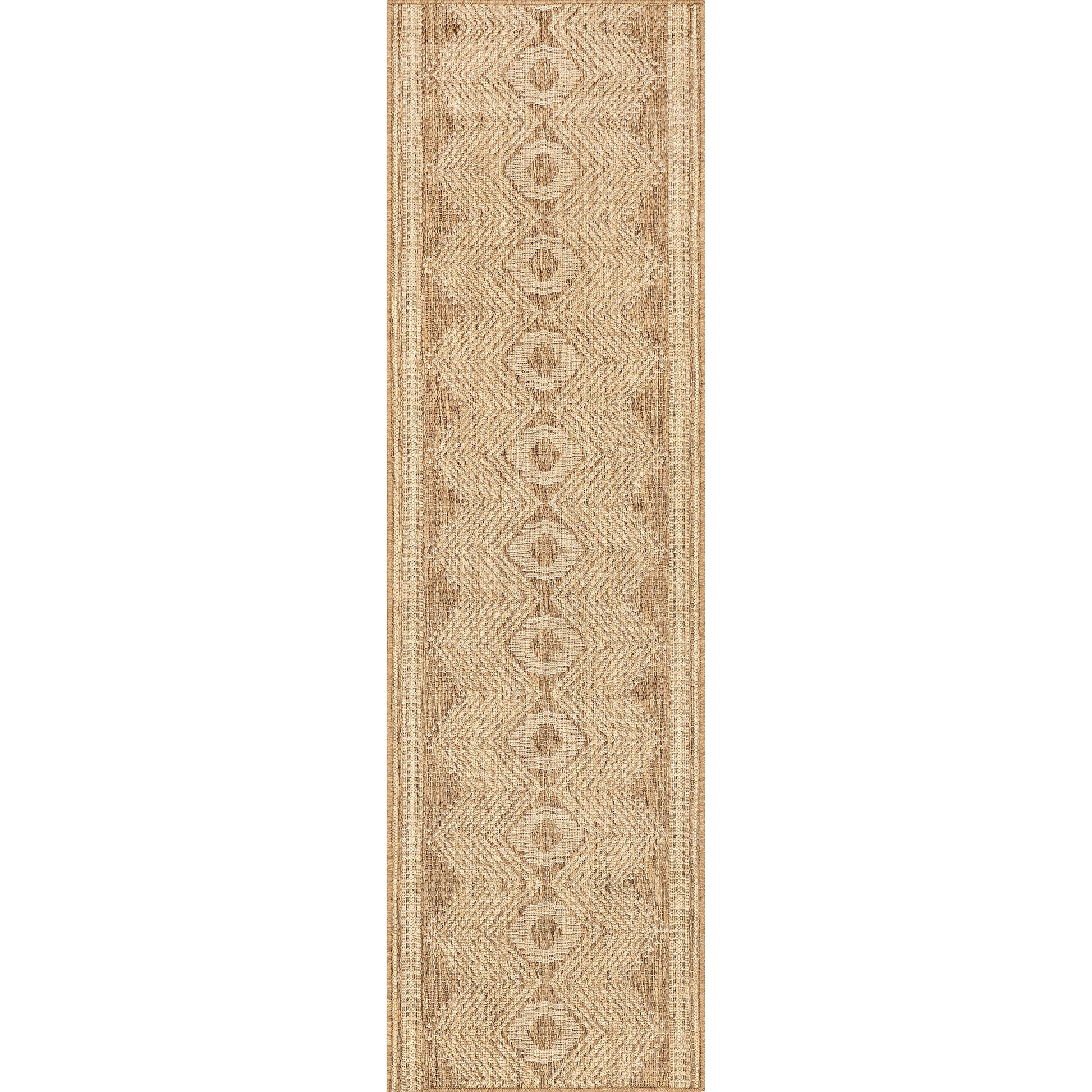 Nuloom Ranya Tribal Nra1766C Light Brown Area Rug