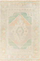 Surya Anadolu Aau-2303 Sage, Blush, Light Gray, Aqua Rugs.