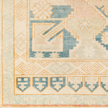 Surya Anadolu Aau-2307 Dark Blue, Blush, Pale Blue, Camel Rugs.