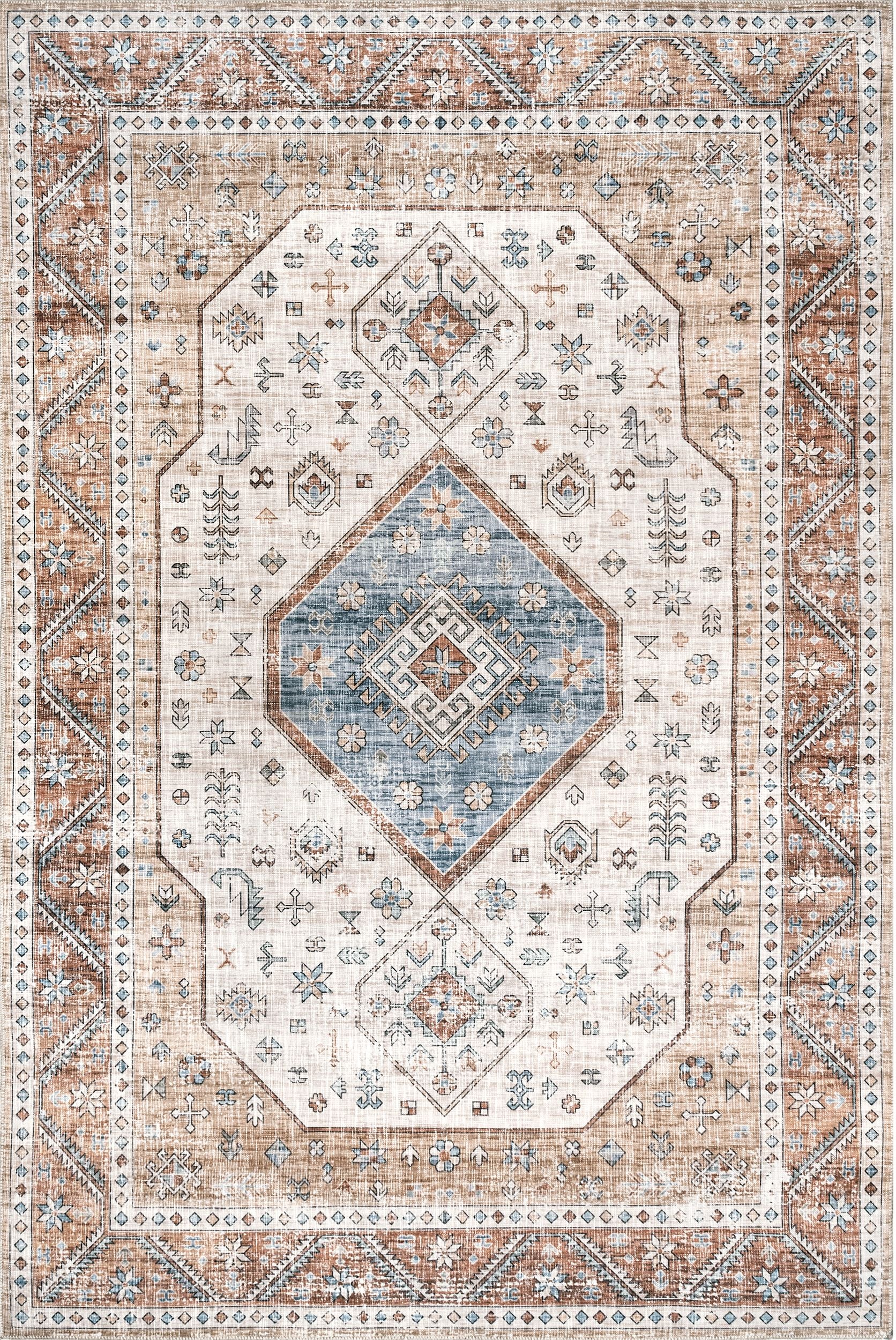 AreaRugs.com Wavaj Nwa1068B Multi Area Rug